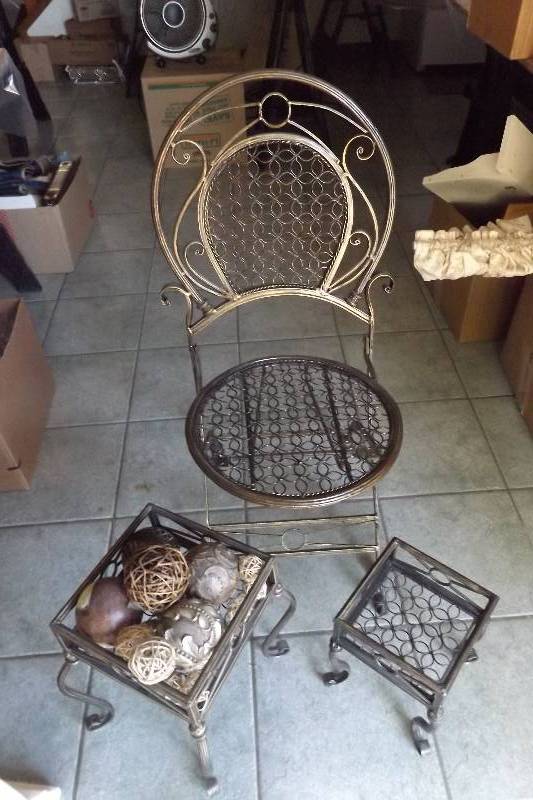 Dcor Side Chair and Tables