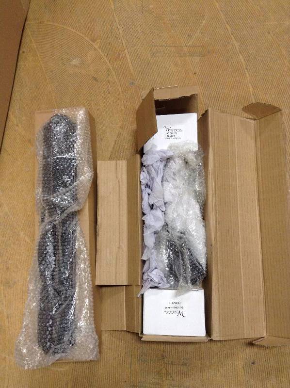 lot 2 image: Philbrook Exterior Entry Handle Entry Set, Exterior Door Hardware Comtemporary Bronze keyed