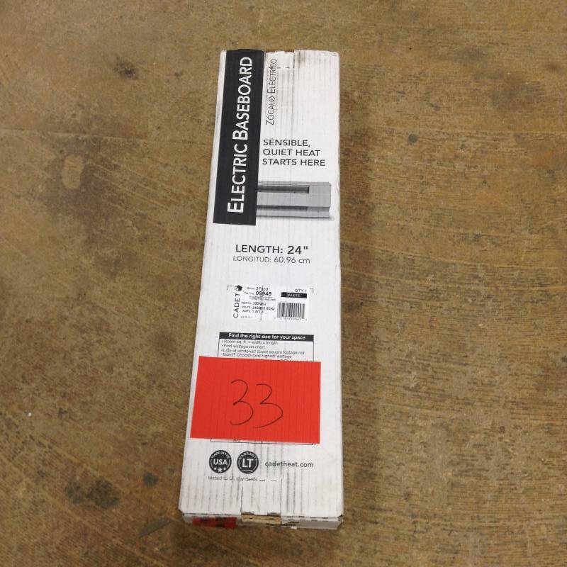 lot 33 image: adet 2F350W Heater