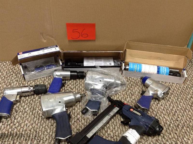 lot 56 image: Lot of assorted CH Air tools