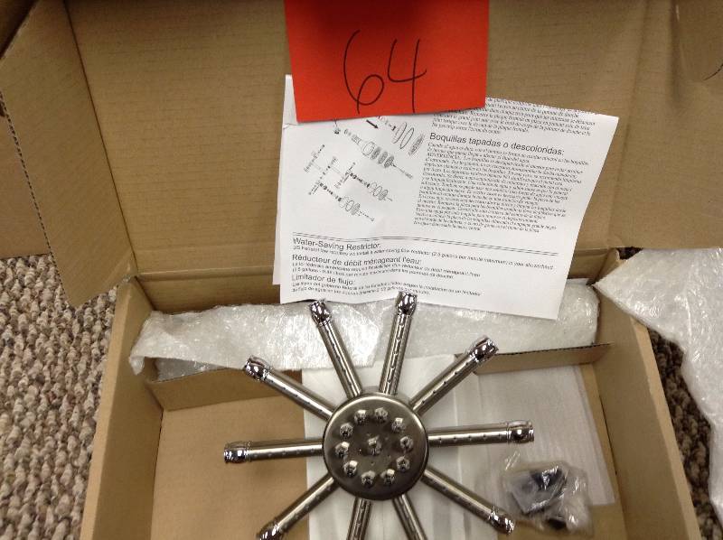 lot 64 image: Wagon Wheel Shower head