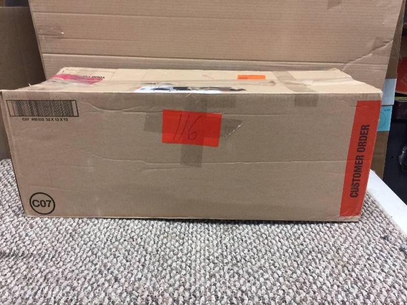 lot 116 image: Lot of 2 HDX Folding Steel Sawhorse New