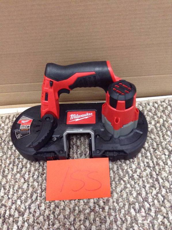 lot 155 image: Milwaukee M12 Band Saw Tool Only  open box not used