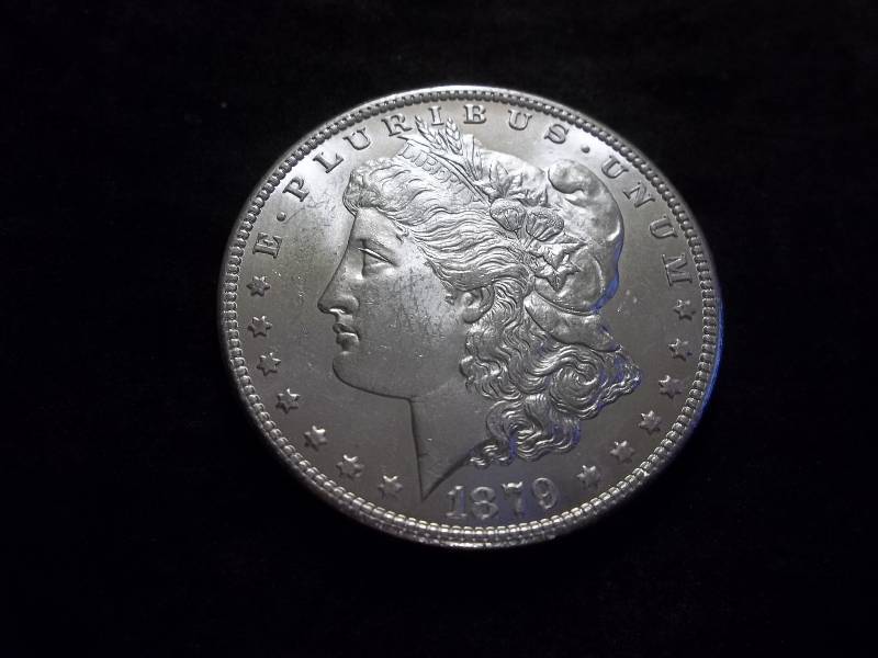 1879 S  Morgan Silver  Dollar