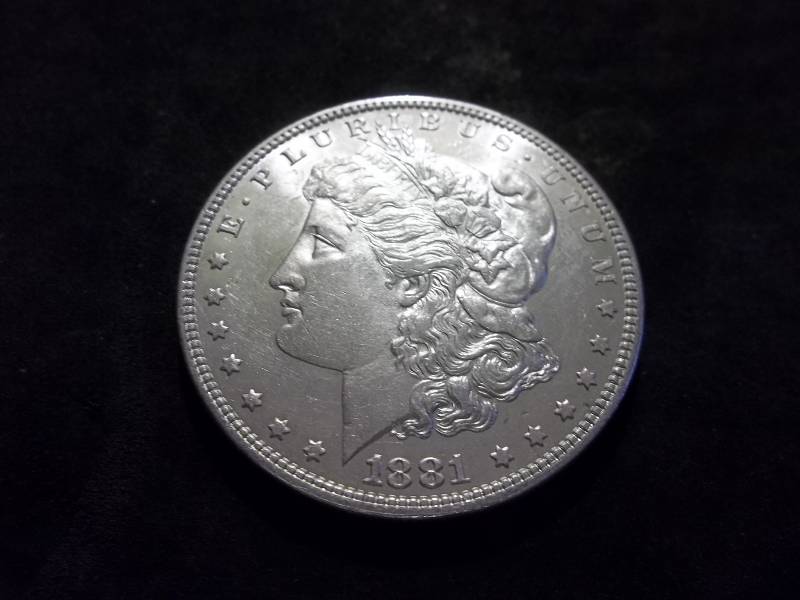 1881  Morgan Silver Dollar