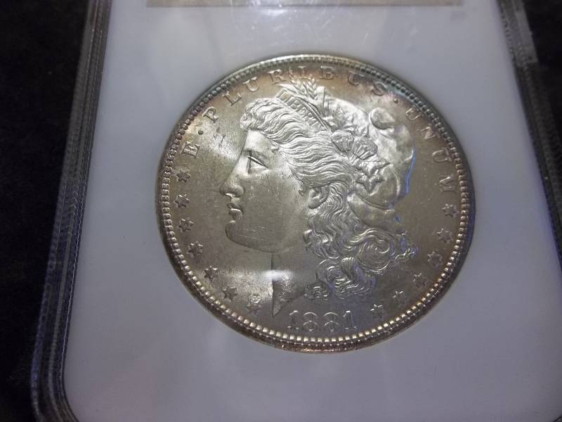 1881 S Morgan Silver Dollar