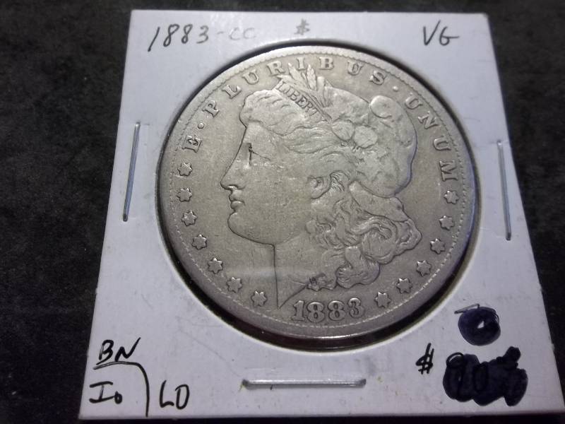 1883 CC  Morgan Silver Dollar