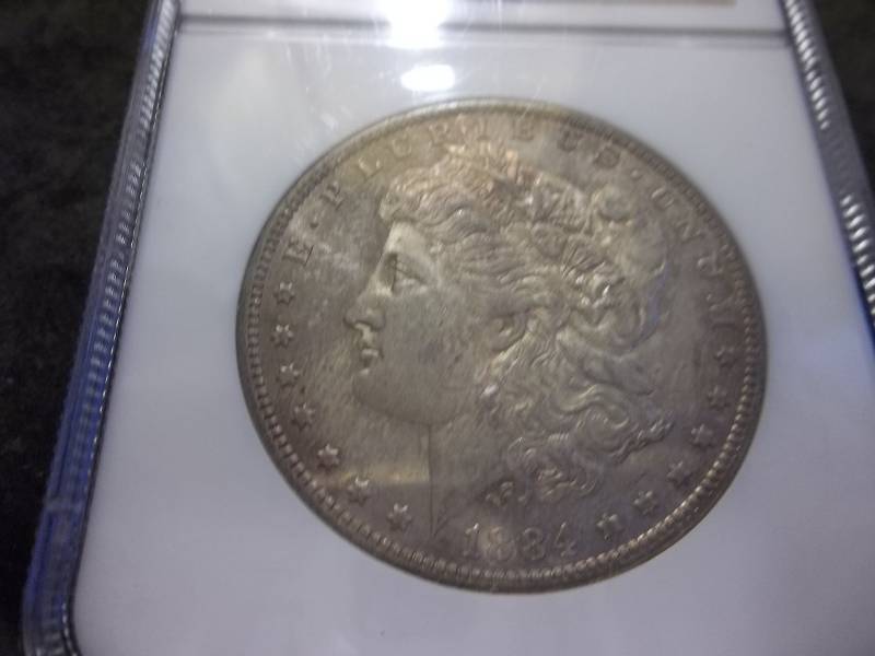 1884 O Morgan Silver Dollar