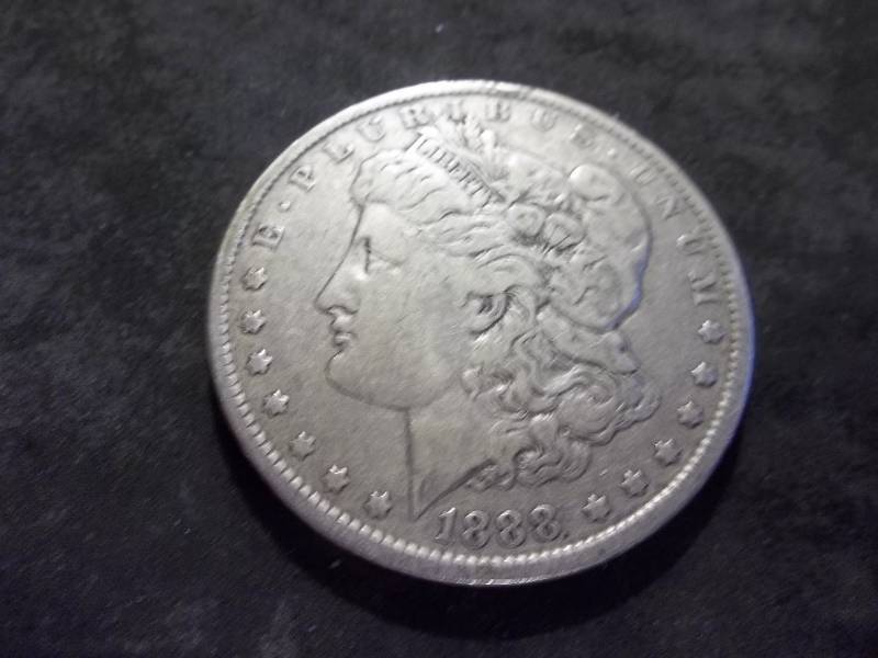 1888 O Morgan Silver Dollar