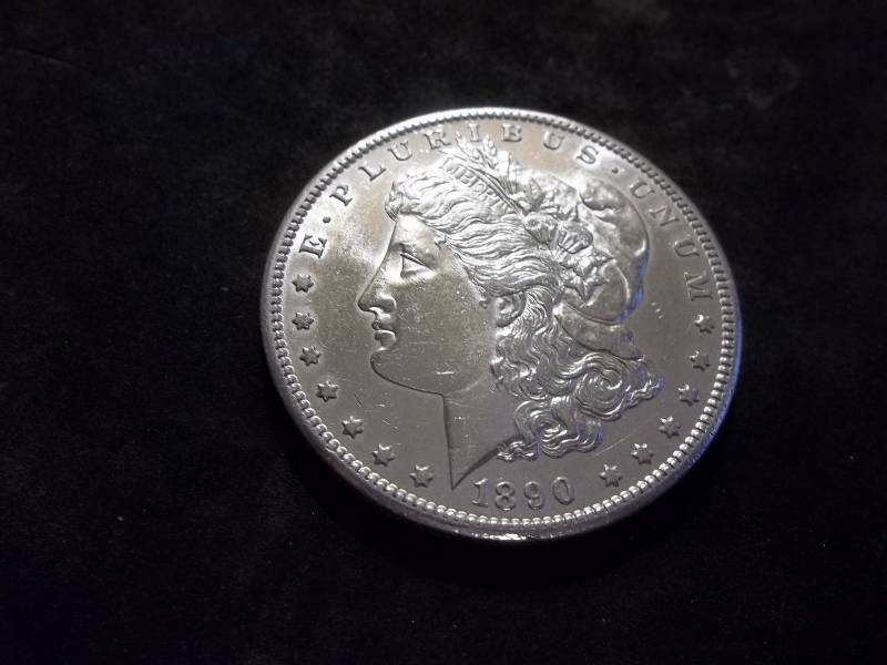 1890 S  Morgan Silver Dollar