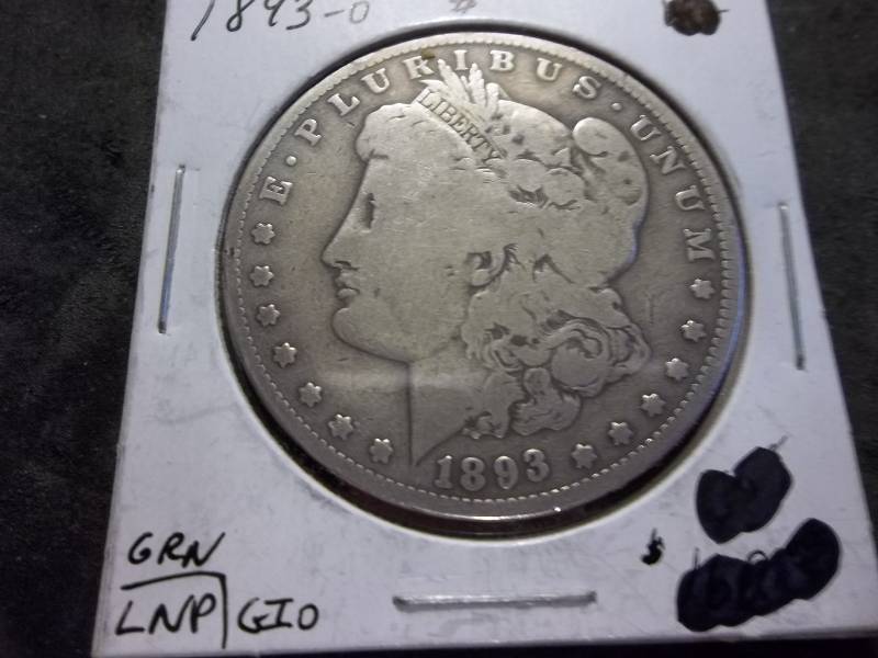 1893 O  Morgan Silver Dollar