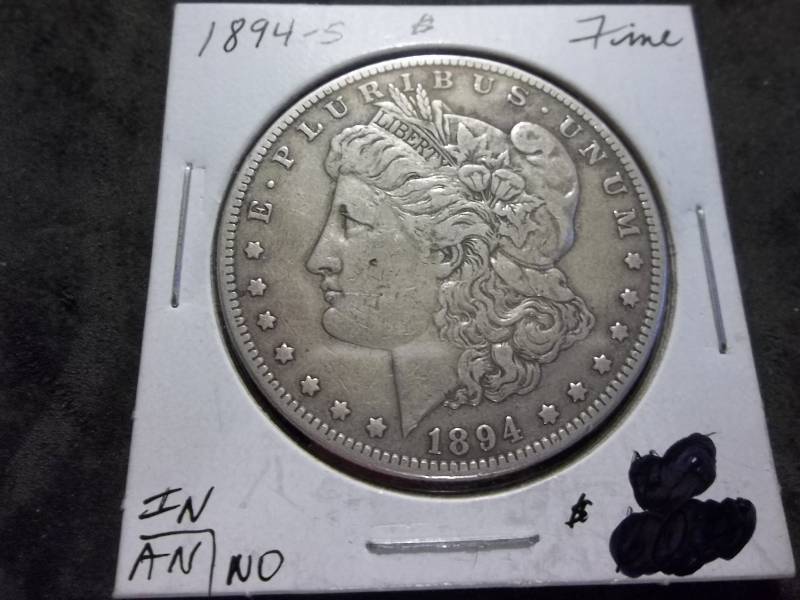 1894 S Morgan Silver Dollar