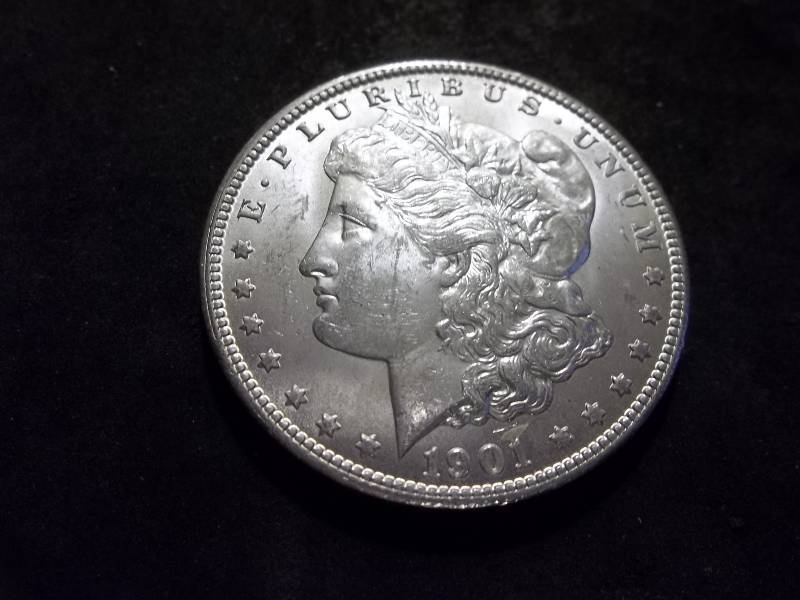 1901 O Morgan Silver Dollar