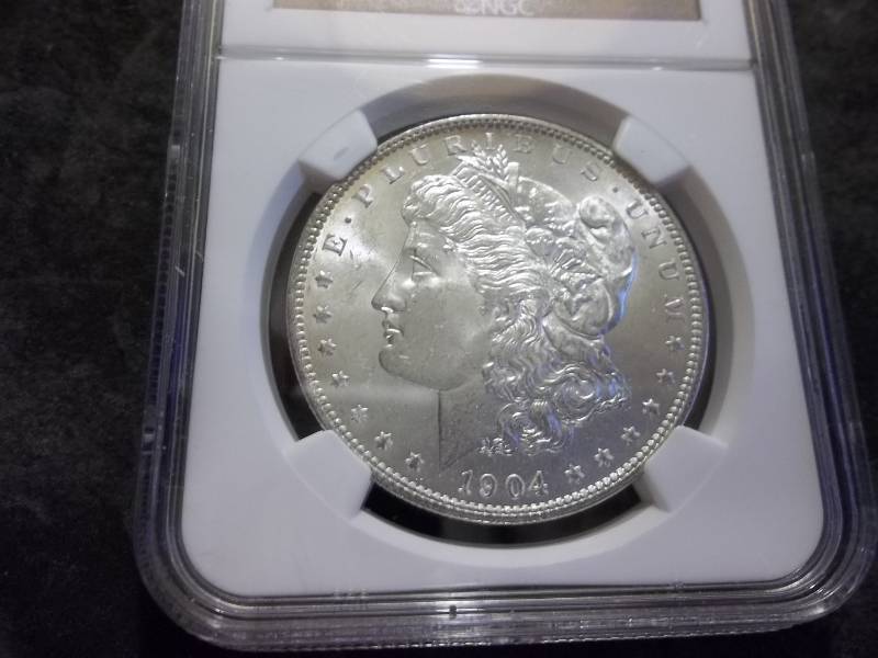 1904 O Morgan Silver Dollar