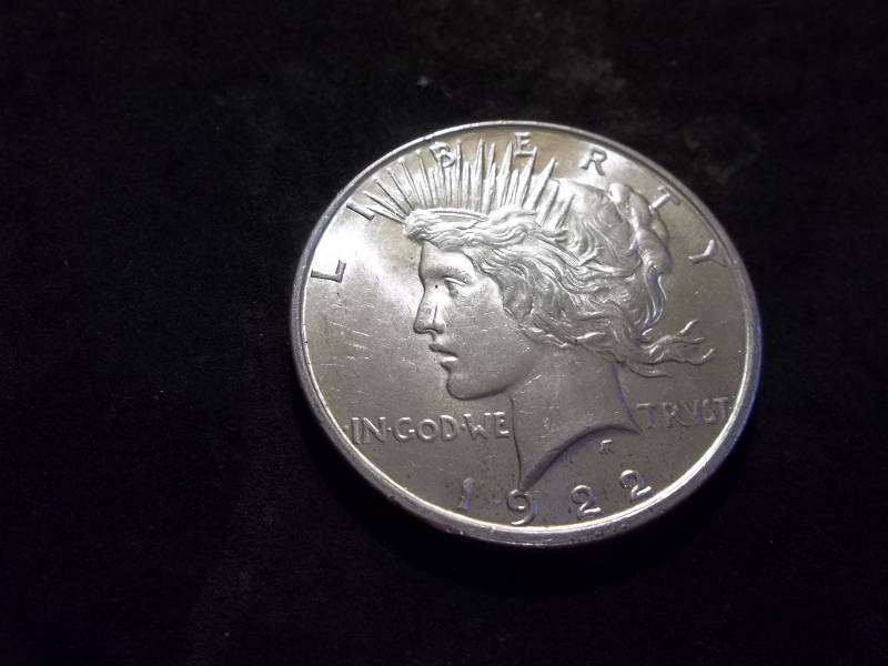 1922  Silver Peace Dollar