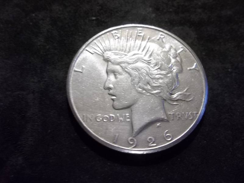 1926 S Silver Peace Dollar