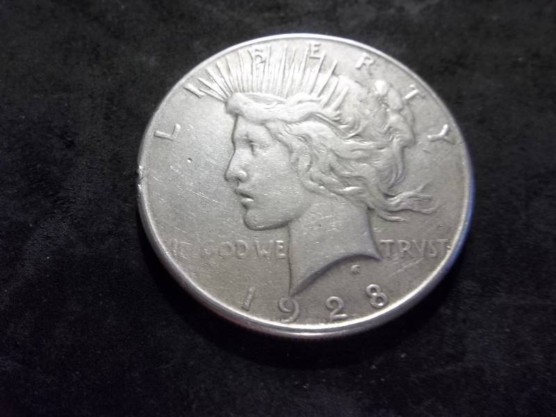 1928 S Peace Silver Dollar