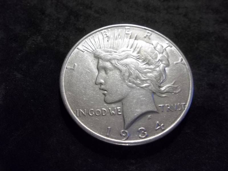 1934 D Morgan Silver Dollar