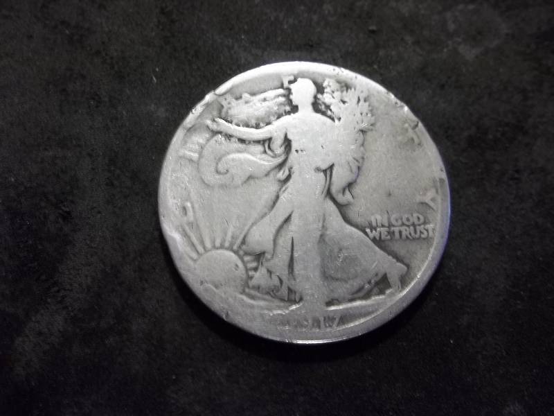 1917 D Walker Half Dollar