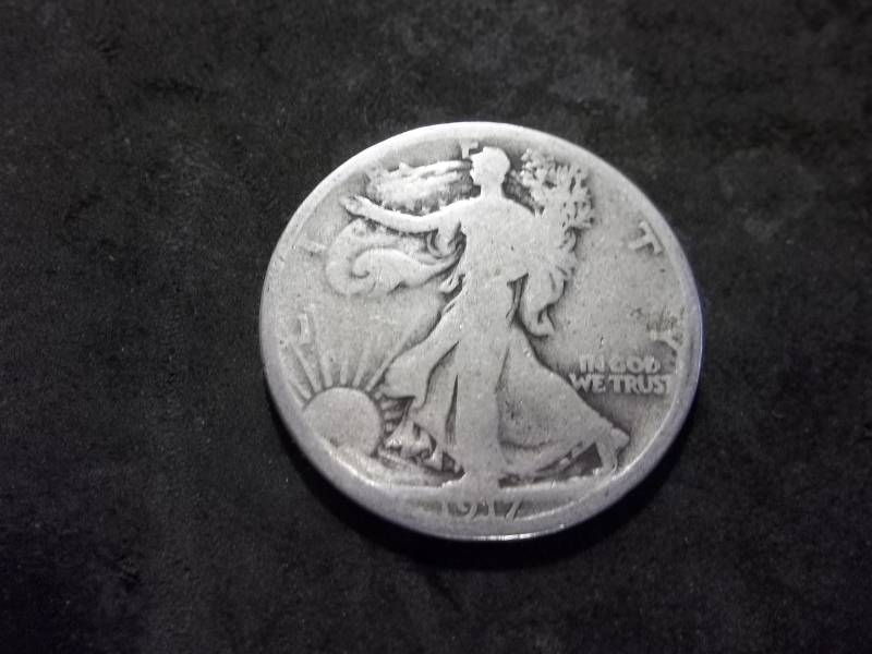 1917 S Walker Half Dollar