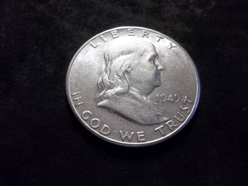 1949 S  Franklin Half Dollar