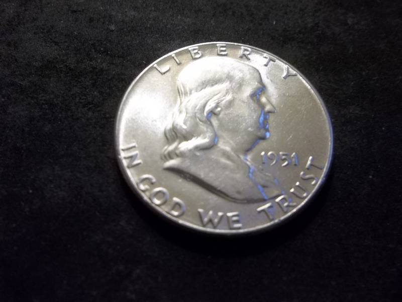 1951  Franklin Half Dollar
