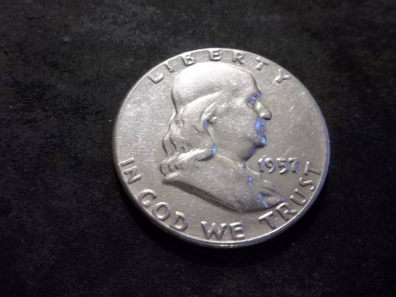 1957  Franklin Half Dollar