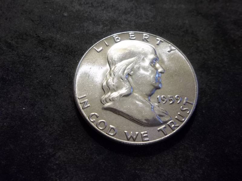 1959 Franklin Half Dollar