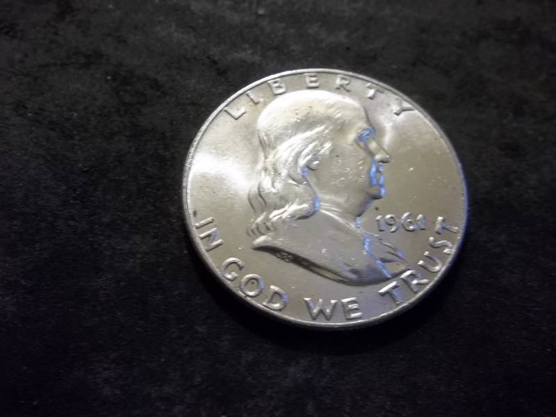 1961 D  Franklin Half Dollar