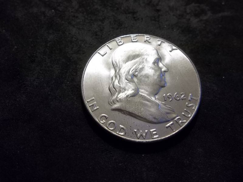 1962 D  Franklin Half Dollar