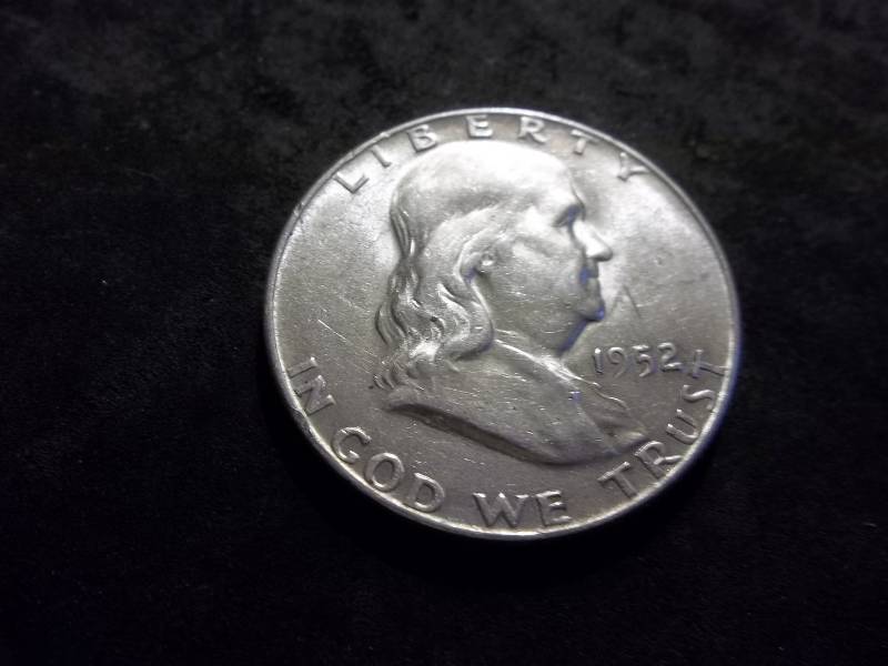 1952 D Franklin Half Dollar