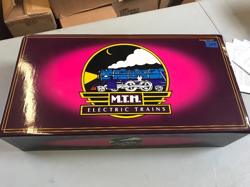 lot 109 image: MTH GREAT NORTHERN USRA LIGHT MIKADO STEAM ENGINE