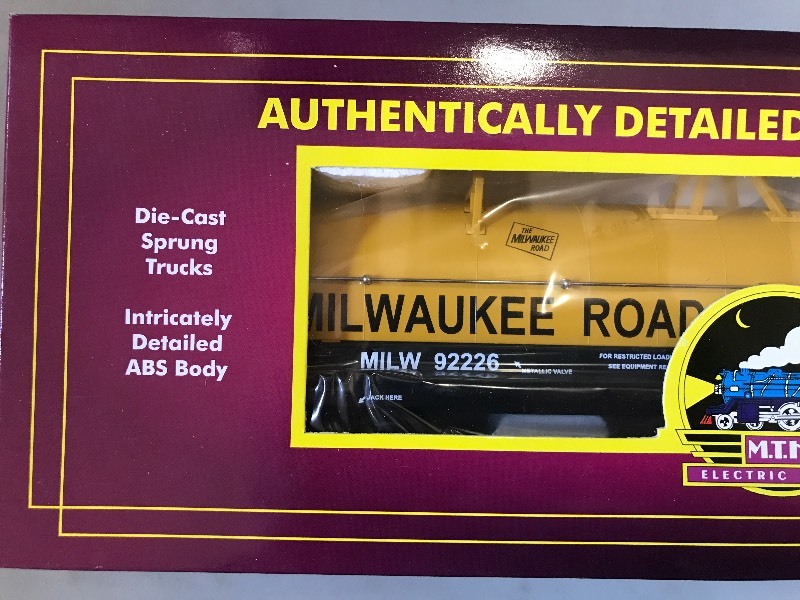 lot 175 image: MTH MILWAUKEE ROAD COIL CAR