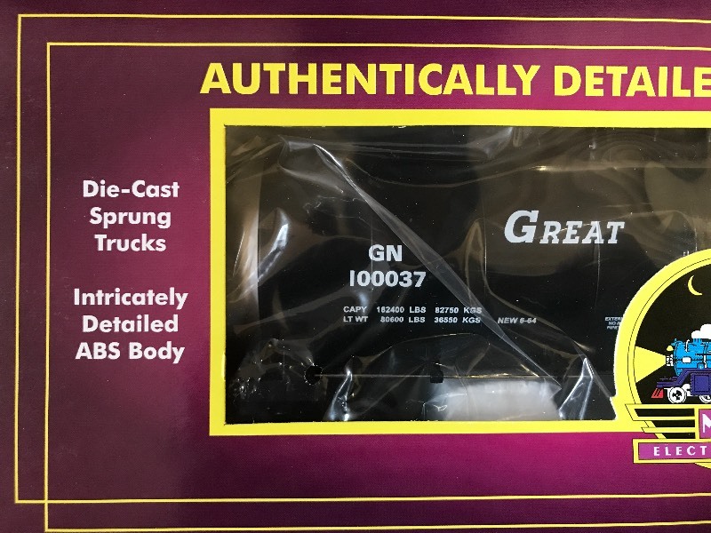 lot 176 image: MTH GREAT NORTHERN TANK CAR