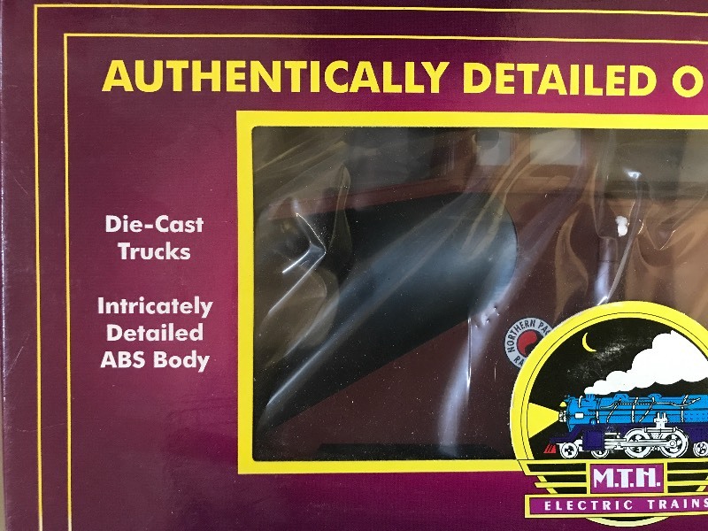 lot 177 image: MTH NORTHERN PACIFIC SNOW PLOW