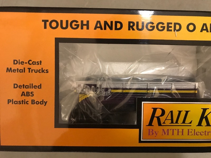 lot 218 image: RAIL KING by MTH MTHRRC-2000 CRANE TENDER