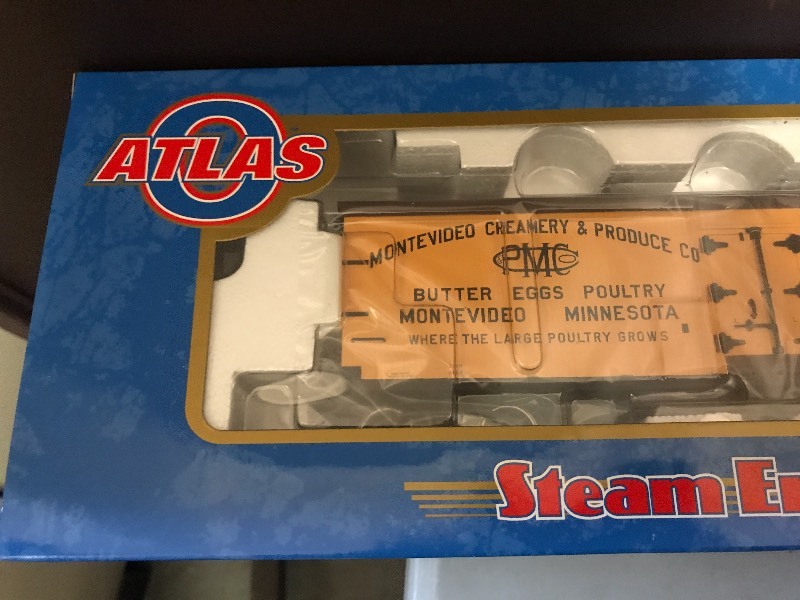 lot 244 image: ATLAS MONTEVIDEO 40 WOOD REEFER CAR 11815