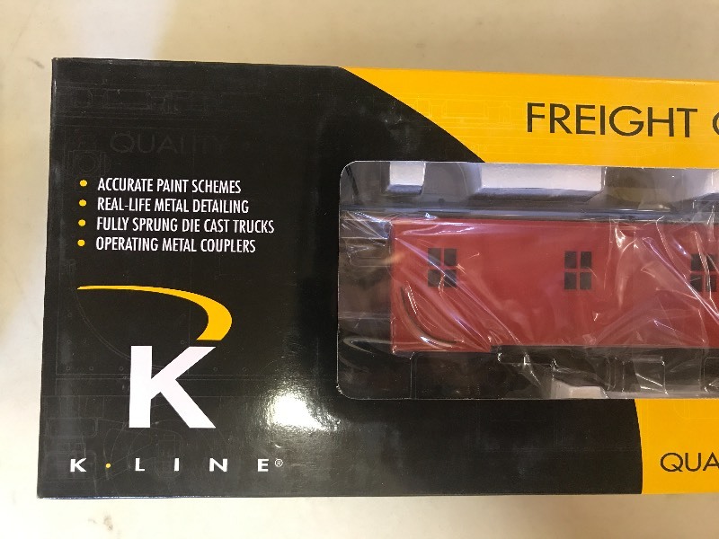 lot 288 image: K-LINE VIRGINIAN SMOKING OFF-CENTER CUPOLA CABOOSE