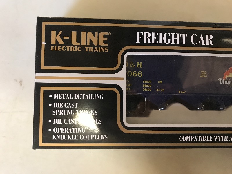 lot 299 image: K-LINE D&H DIE CAST CLASSIC HOPPER