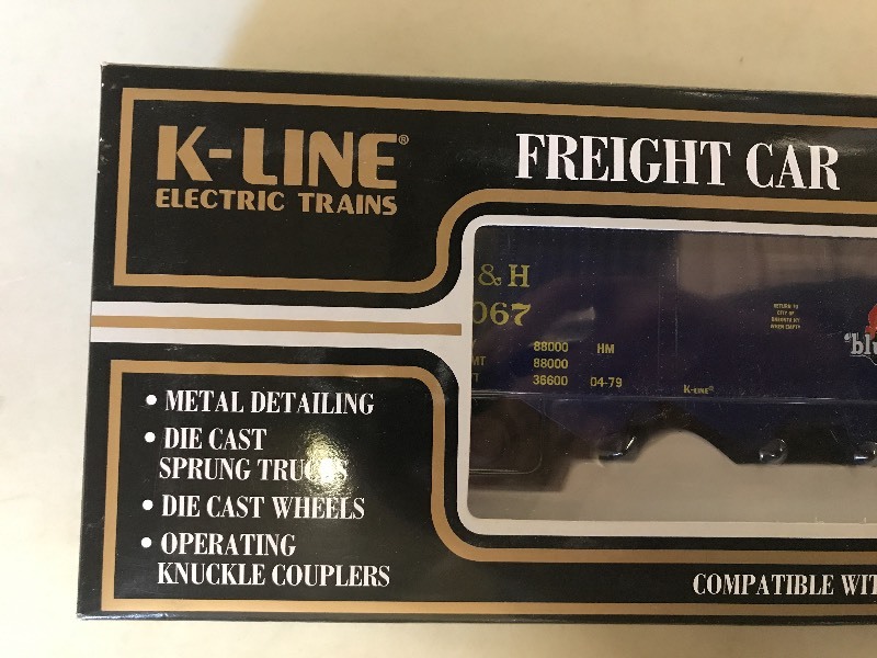lot 300 image: K-LINE D&H DIE CAST CLASSIC HOPPER