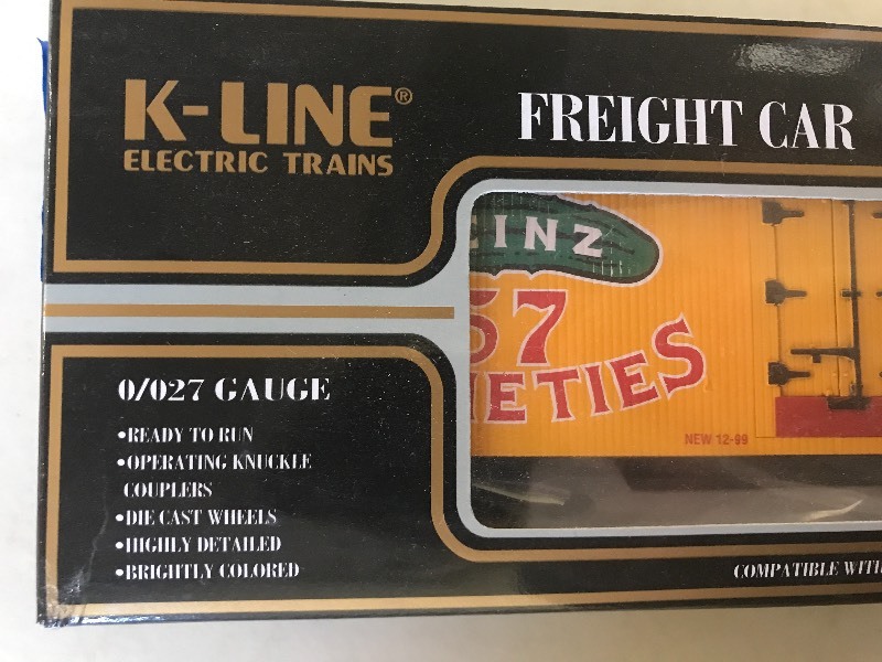 lot 309 image: K-LINE H.J. HEINZ CO. PREPARED MUSTARD REEFER