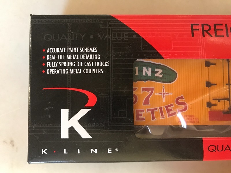 lot 310 image: K-LINE H.J. HEINZ CO. PICKLES WOOD SIDED REEFER