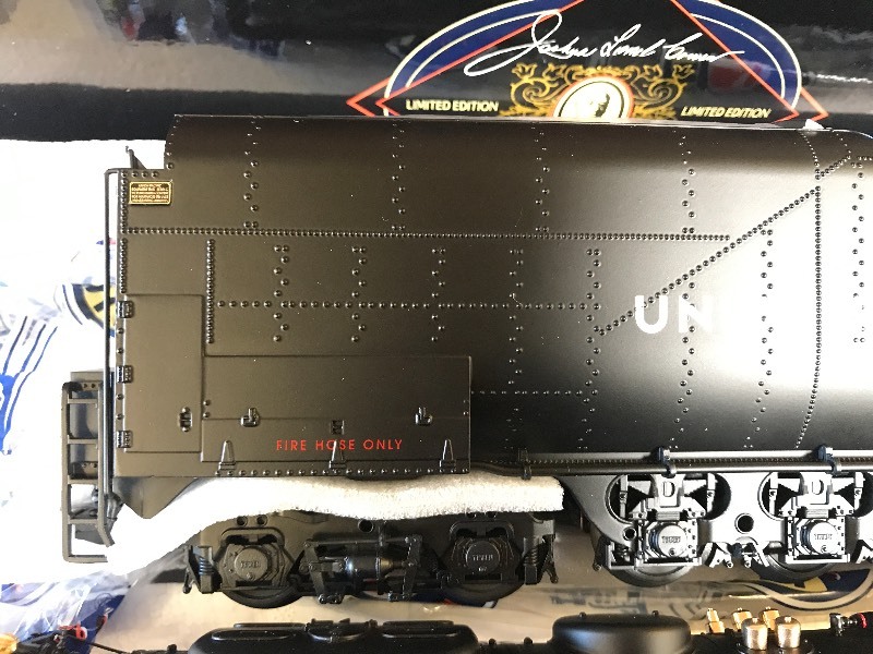 LIONEL UNION PACIFIC 4012 4884 BIG BOY STEAM LIFETIME