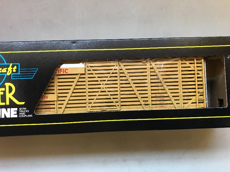 lot 454 image: WEAVER QUALITY CRAFT UNION PACIFIC STOCK CAR