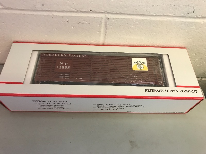 lot 460 image: PETERSEN SUPPLY COMPANY NORTHERN PACIFIC STOCK CAR