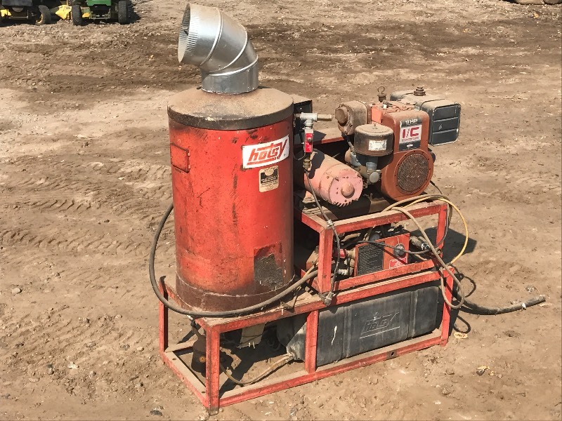 lot 1 image: Hotsy Commercial Pressure Washer