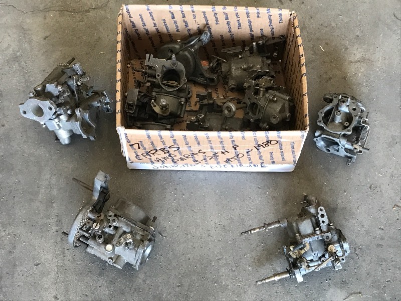 lot 87 image: (7) Outboard Motor Carbs