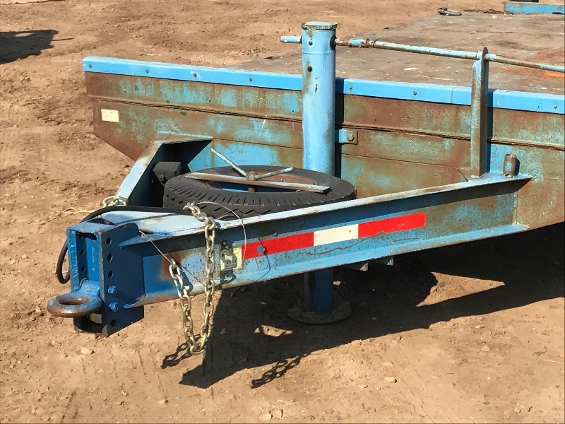 lot 1A image: 1970 Homemade Equipment Trailer