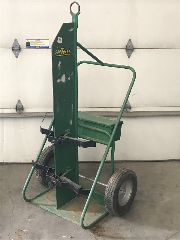 lot 98 image: Saf-T-Cart Torch Cart