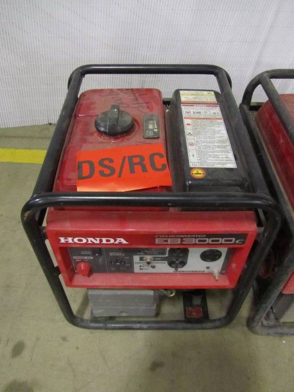(2) Honda EB3000c Generators